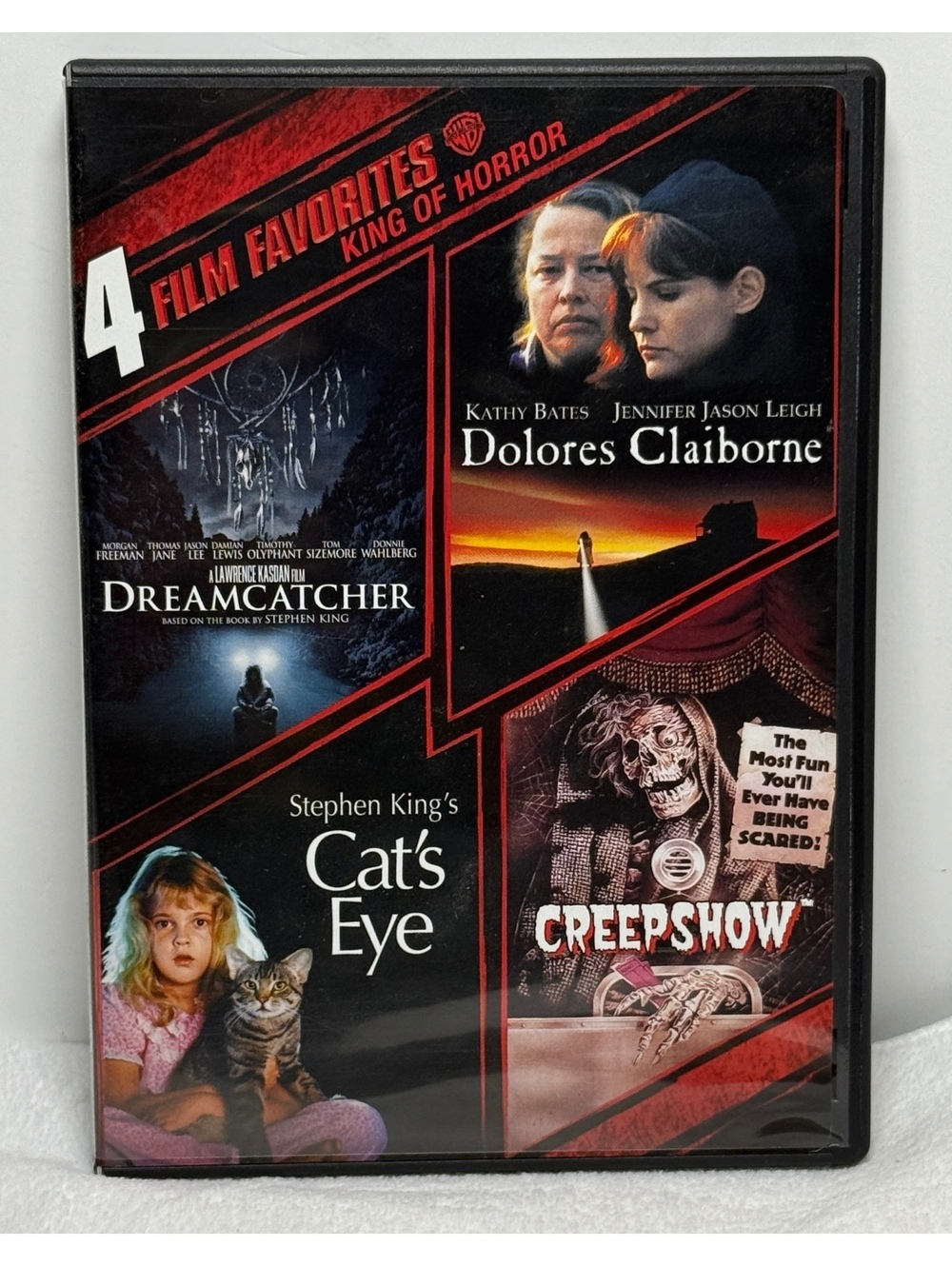 Stephen King 4 Film Favorites King of Horror DVD 2007 - Creepshow , Cat’s Eye